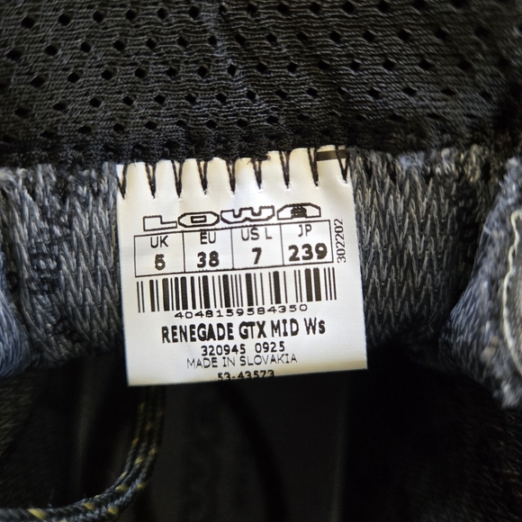 Lowa Renegade Hiking Boot - Picture 6 of 6